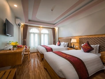 combo khách sạn Golden Town Sapa 3 sao